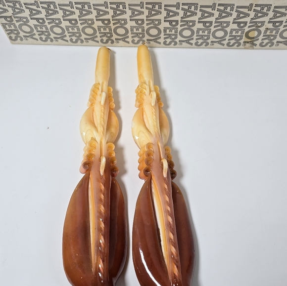 Faroy Tapers Vintage Candles 70s Burnt Orange - Picture 5 of 8